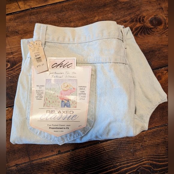 Vintage Chic Relaxed Classic Jeans, Size 20, NWT - Picture 1 of 11